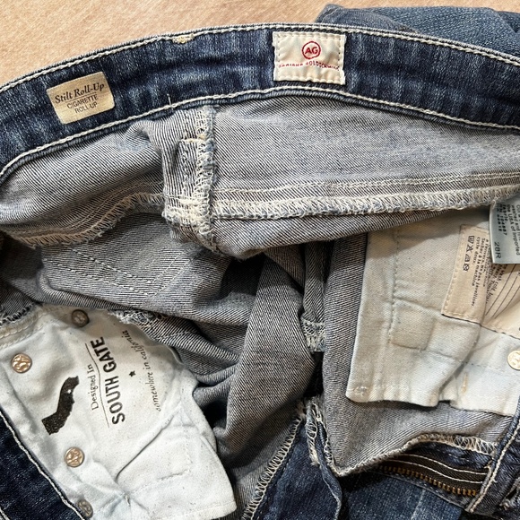 Ag Adriano Goldschmeid The Stilt Roll Up Jean - Picture 11 of 11